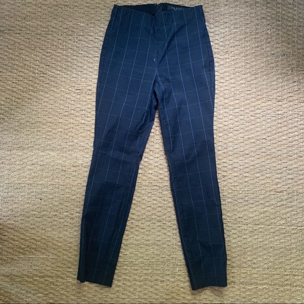 Rag and Bone plaid check trousers, 2